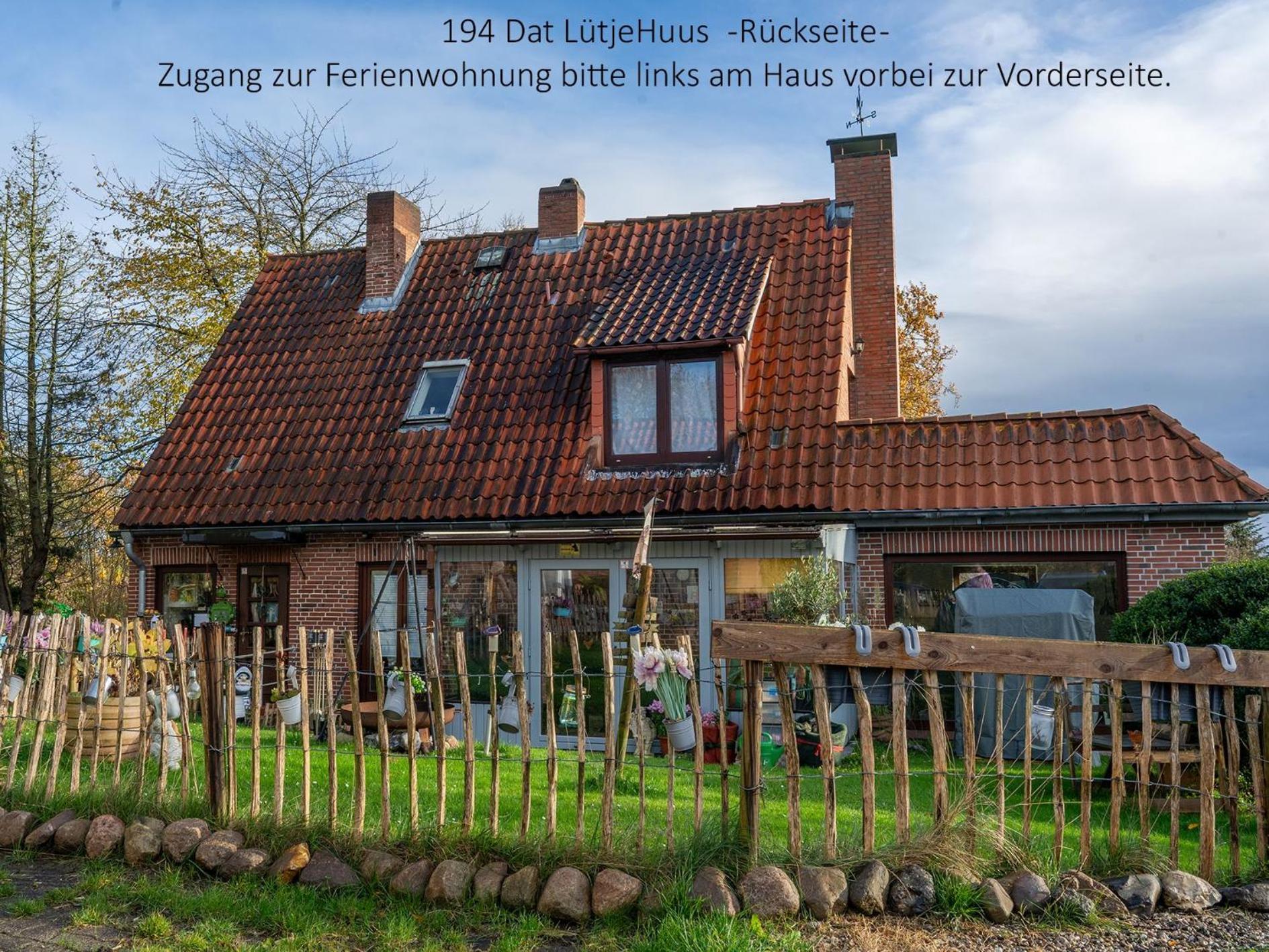 194 Fewo Dat Luetjehuus Mit Dachterrasse Im Ersten Stock Lütjenburg Eksteriør billede